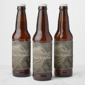 素朴雑草カスタム ビールラベル (ボトル)