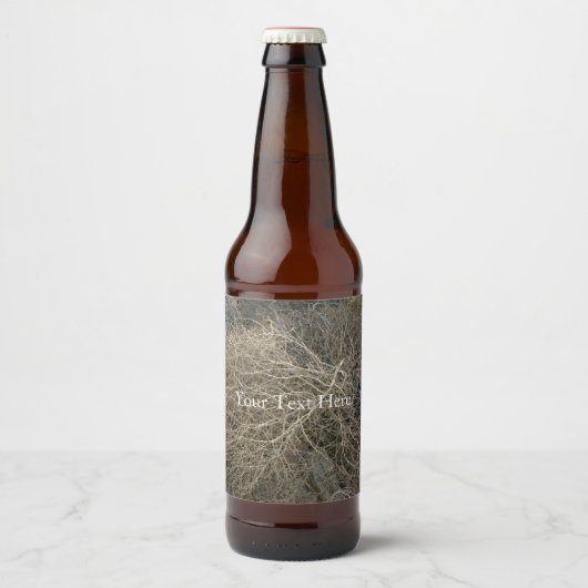 素朴雑草カスタム ビールラベル (正面)