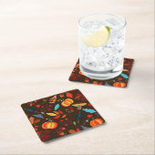 素朴離れ&パンプキンズコースター スクエアペーパーコースター (インサイチュ)