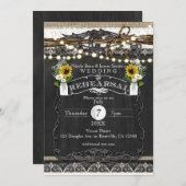 素朴馬蹄花カントリーリハーサル 招待状 (正面/裏面)