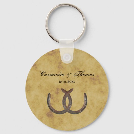 素朴馬靴動揺してBG キーホルダー (正面)