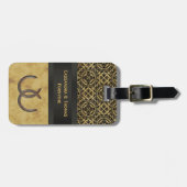 素朴馬靴動揺してBG ラゲッジタグ (正面横)