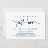 素朴駆けモダン落ちファンシーは好きなものだ 招待状 (正面)