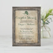 素朴魚釣りルアーカップルシャワー招待状 招待状 (スタンド正面)