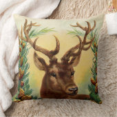 素朴鹿の国と農インスパイア場 クッション (ブランケット)