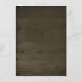 素朴鹿バ結婚ンウッド エンクロージャーカード (裏面)