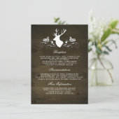 素朴鹿バ結婚ンウッド エンクロージャーカード (スタンド正面)
