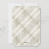 素朴鹿 |プレイドホリデーカード シーズンカード (裏面)