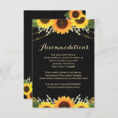 素朴黒木ひまわり結婚の宿泊施設 エンクロージャーカード (正面/裏面)