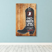 素朴黒板の看板 キャンバスプリント (インサイチュ (ウッドフロア))