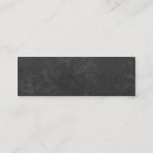 素朴黒板ひまわり結婚のウェブサイトRSVP スキニー名刺 (裏面)