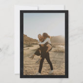 素朴黒板フローラ撮影ブライダルシャワー 招待状 (裏面)