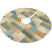 素朴/キャビン/ロッジ/マウンテン ブラッシュドポリエステルツリースカート (アングル)