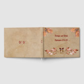 素朴&コージー秋の結婚コレクションゲストブック ゲストブック (全面)