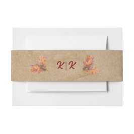 素朴&コージー秋の結婚コレクション 招待状ベリーバンド