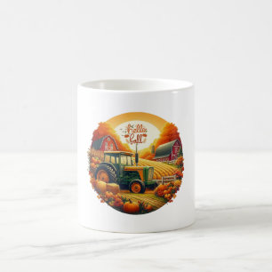 素朴/ヴィンテージの秋 コーヒーマグカップ