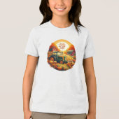 素朴/ヴィンテージの秋 トライブレンドＴシャツ (正面)