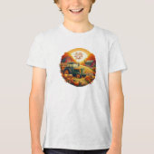 素朴/ヴィンテージの秋 トライブレンドＴシャツ (正面)
