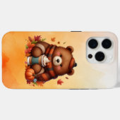 素朴/ヴィンテージ秋熊 Case-Mate iPhoneケース (裏面 (横))