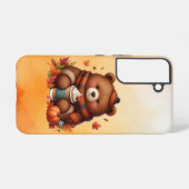 素朴/ヴィンテージ秋熊 SAMSUNG GALAXYケース (裏面横)