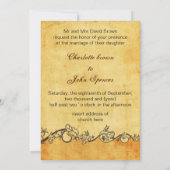 素朴、ヴィンテージ、シーシェルビーチ結婚式招待状 招待状 (裏面)