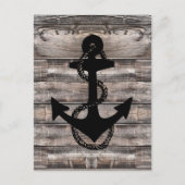 素朴+航海のいかりロープ | ポストカード (正面)
