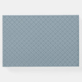 素朴〔雄ジカの〕枝角とフローラリース | 結婚s ゲストブック (裏面)