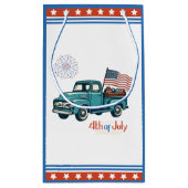 素朴/7月4日ヴィンテージ スモールペーパーバッグ (裏面)