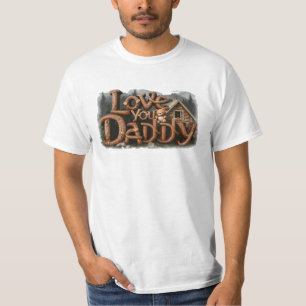 *~* 素朴 AP86愛してあなたパパ父ギフト Tシャツ