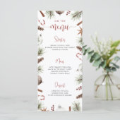 素朴Christmasメニュー メニュー (スタンド正面)