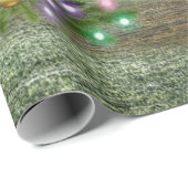 素朴Christmas Barn Truckクリスマスツリー ラッピングペーパー (ロールコーナー)