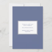 素朴Coastal Christmas Joy Shell Holiday写真 シーズンカード (裏面)