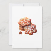 素朴Cookie交換クリスマスパーティー 招待状 (裏面)