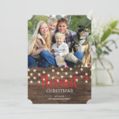 素朴Country Merry Christmasの写真 シーズンカード (スタンド正面)