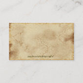 素朴EARTH (Light)ビジネスカードとプロファイルカード 名刺 (裏面)