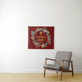 素朴First Communion Backdrop装飾金ゴールド タペストリー (インサイチュ(横))