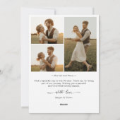 素朴Forever Meerry Christmas新婚4枚 シーズンカード (裏面)