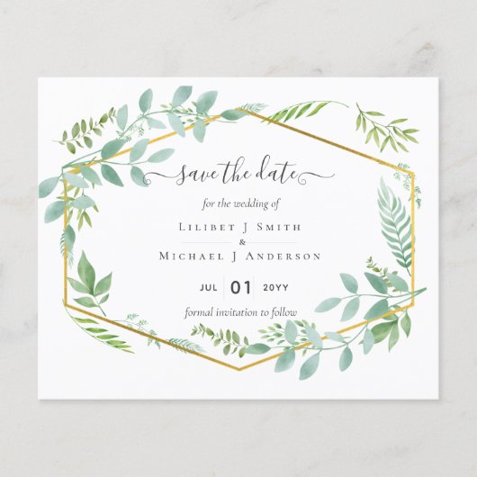 素朴Greenery on Driftwood Budget結婚's (正面)