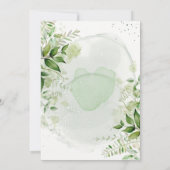 素朴Greenery Vineyardホワイトリハーサルディナー 招待状 (裏面)