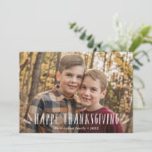 素朴Harvest Thanksgiving写真 シーズンカード (スタンド正面)