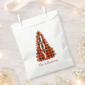 素朴JOYクリスマス フェイバーバッグ (クリップ留めされた状態)