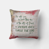 素朴KJV聖書聖句 クッション (裏面)