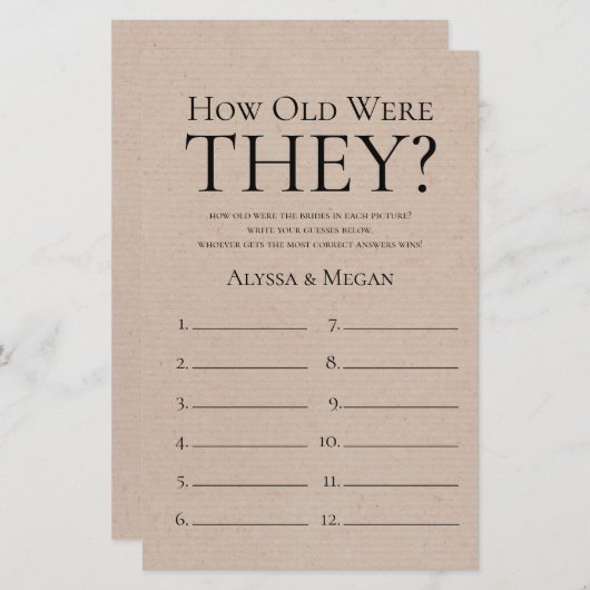 素朴LGBTQの年齢 (正面/裏面)