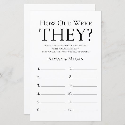 素朴LGBTQの年齢 (正面/裏面)