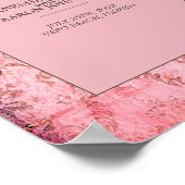 素朴PINK – の結婚ポスター ポスター (角)