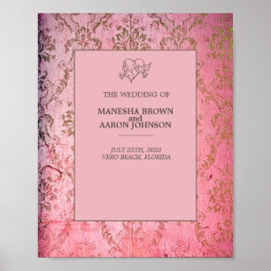 素朴PINK – の結婚ポスター ポスター