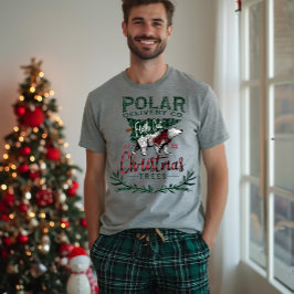 素朴Polar Delivery Co Fresh Cut Christmas Trees トライブレンドＴシャツ