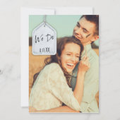 素朴Scrapbook Photo On Trend結婚式招待状 招待状 (正面)