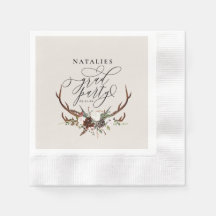 素朴stag〔雄ジカの〕枝角フローラ卒業会