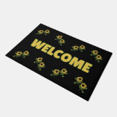 素朴Sunflowers Welcome by mcful Doormat ドアマット (アングル)